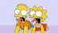 Bart y Lisa asustados