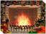 Living 3D Fireplace Christmas Screensaver
