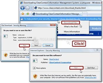 Pantallazo ClearContext Inbox Manager