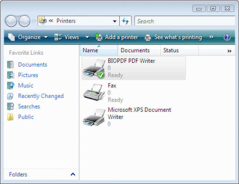 Pantallazo BullZip PDF Printer