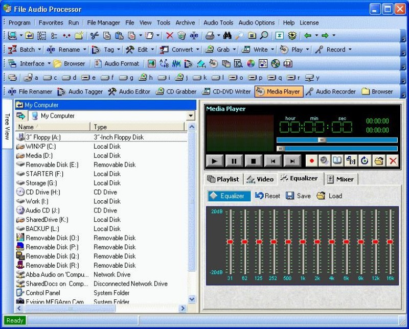 Pantallazo File Audio Processor