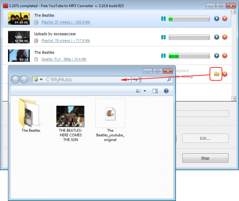 Free YouTube to MP3 Converter Premium 4.3.95.627 for windows download