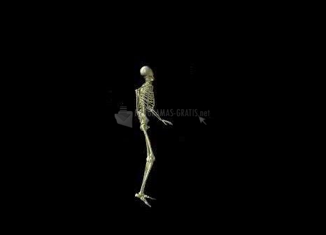 Pantallazo 3D Dancing Skeleton