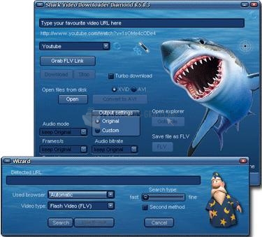 Pantallazo Shark Video Downloader Diamond