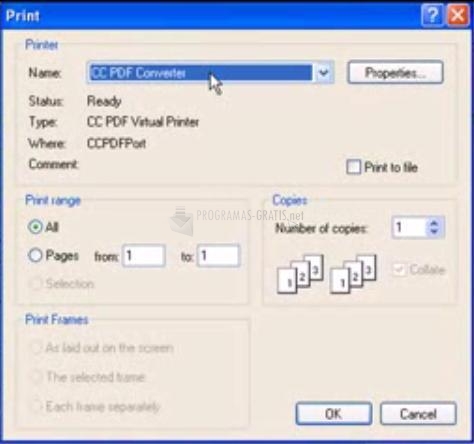 Pantallazo CC PDF Converter