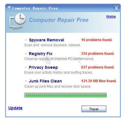Pantallazo Computer Repair Free