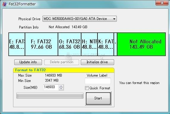 download fat32 format