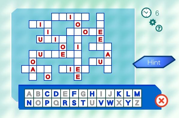Pantallazo Clueless Crossword
