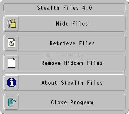 Pantallazo Stealth Files