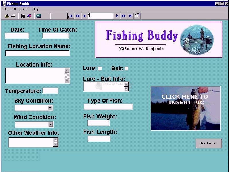 Pantallazo Fishing Buddy