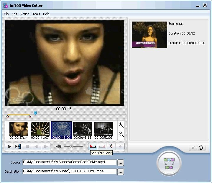 Screenshot ImTOO Video Editor