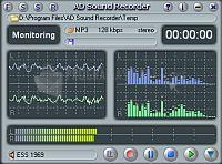 Pantallazo Adrosoft Sound Recorder