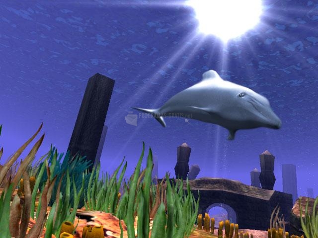 Captura 3D Wild Dolphin Screensaver