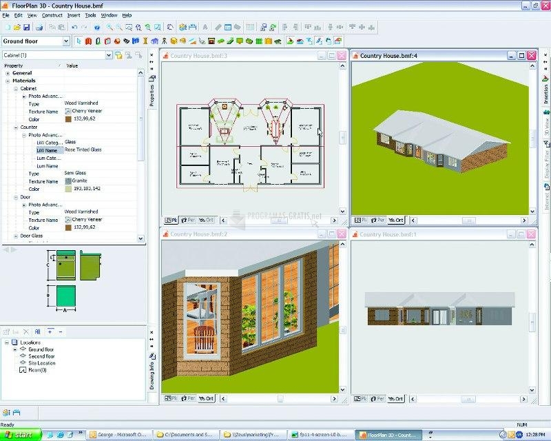 Pantallazo Floor Plan 3D