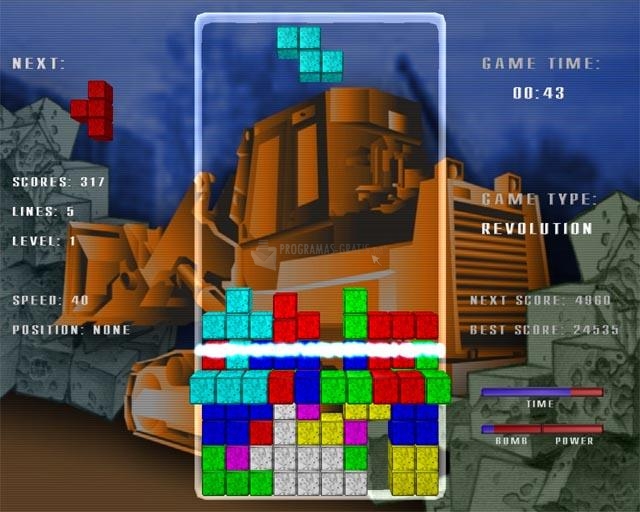 Pantallazo Tetris Revolution
