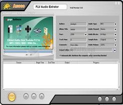 Pantallazo Agogo FLV Audio Extrator