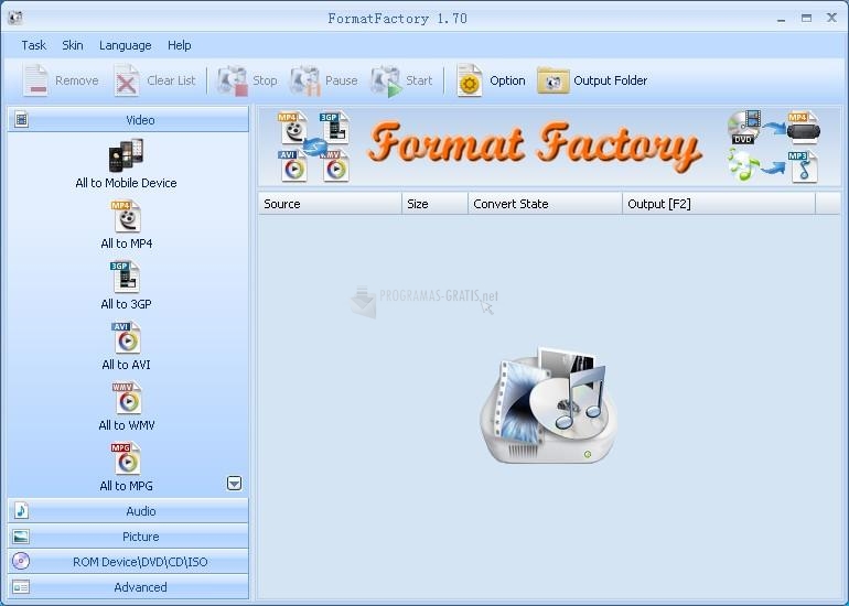 format factory descargar