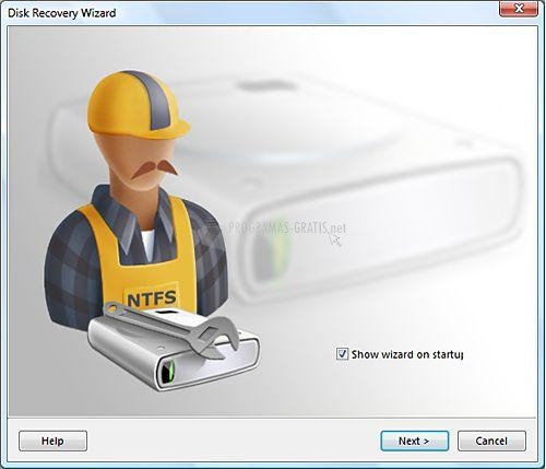 Pantallazo NTFS Data Recovery