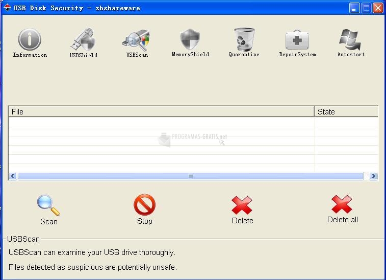 como desactivar usb disk security