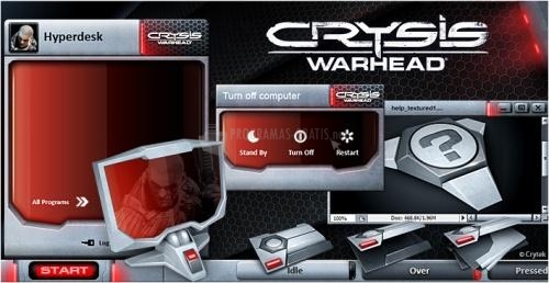 Pantallazo Crysis Warhead XP Desktop Theme1