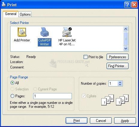 cutepdf writer for pc