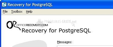 Pantallazo Recovery for PostgreSQL