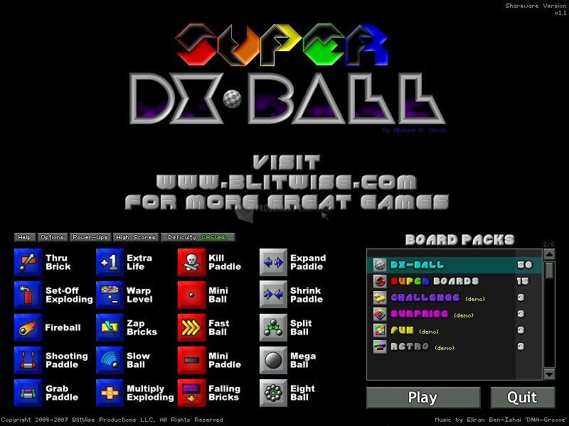 Pantallazo Super DX-Ball