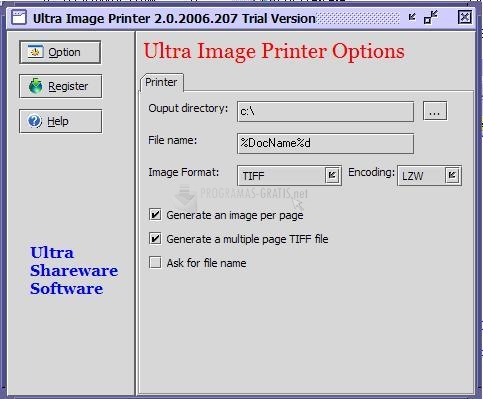 Pantallazo Ultra Image Printer
