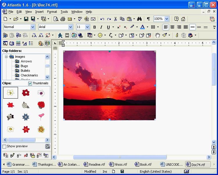 download the new for windows Atlantis Word Processor 4.3.2.1