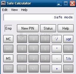 Pantallazo Safe Calculator