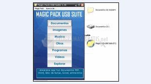 Pantallazo Magic Pack USB Suite