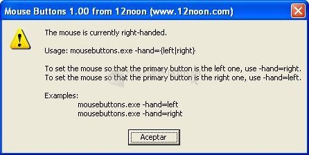 Pantallazo Mouse Buttons