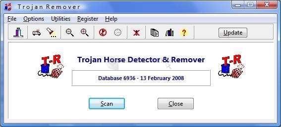 Pantallazo Trojan Remover