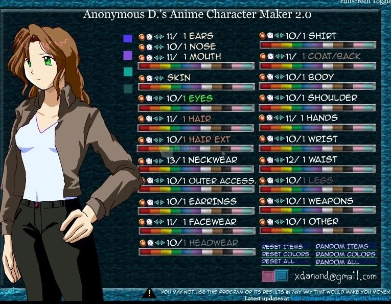 Descargar Anime Character Maker 2 2 Gratis Para Windows