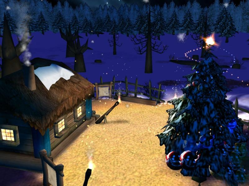 Pantallazo 7art Christmas Night 3D Screensaver