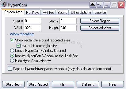 Pantallazo HyperCam