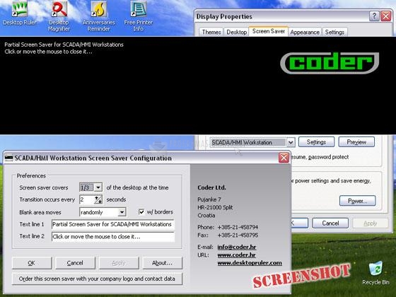Pantallazo SCADA/HMI Workstation Screen Saver