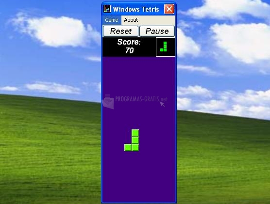 Pantallazo Windows Tetris
