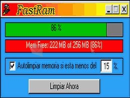 Pantallazo Liberador de Memoria (Fast Ram)
