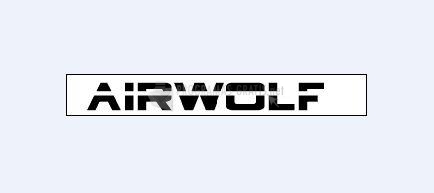 Pantallazo Airwolf Font