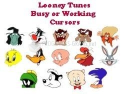 Pantallazo Looney Tunes Busy or Working Cursors