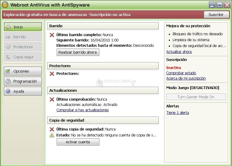webroot antivirus gratis