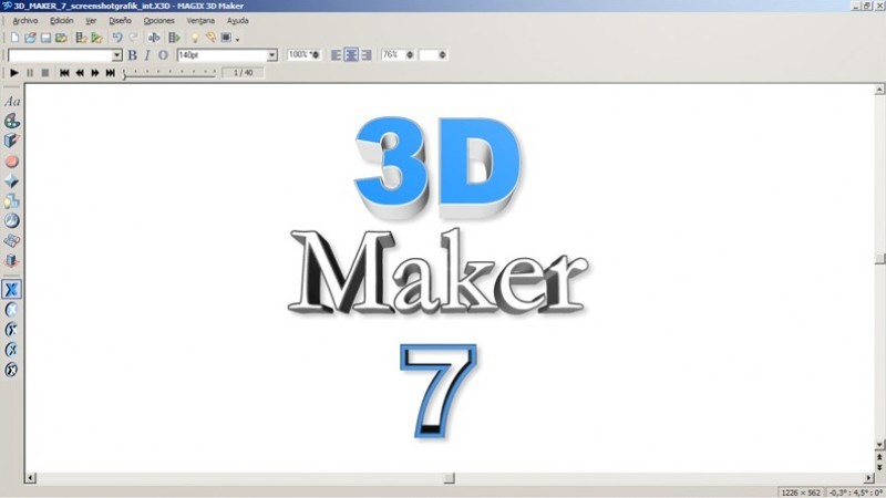 Screenshot Magix 3D Maker