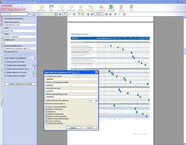 Pantallazo DataBecker PDF Creator Pro