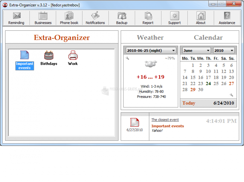 Редактор календарей. Windows Organizer. Программа Lotus Organizer for Windows 3. Get Organizer. Extras org