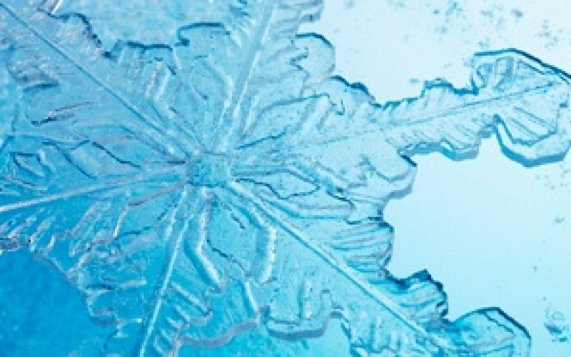 Pantallazo Snowflakes and Frost Theme