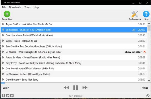 4K YouTube to MP3 4.9.5.5330 for ipod download