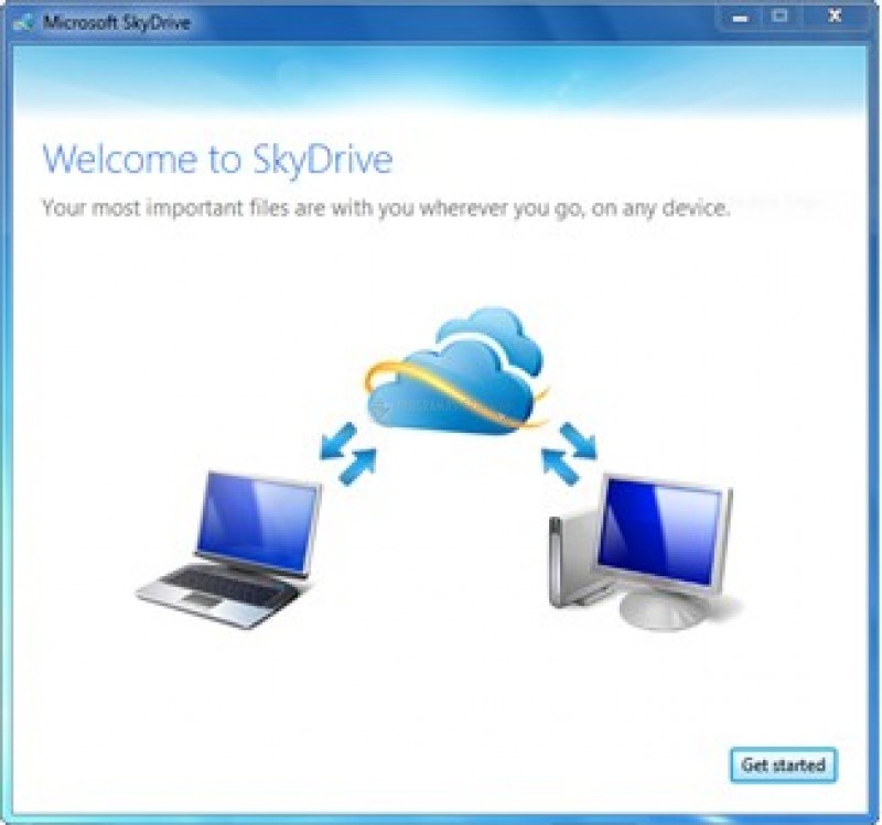 Pantallazo SkyDrive