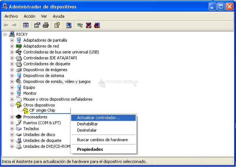 Descargar Software De Controlador De Dispositivo Para Windows Vista