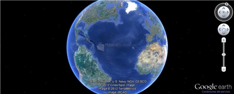 Pantallazo Google Earth Plugin